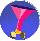 Optimized sales icon
